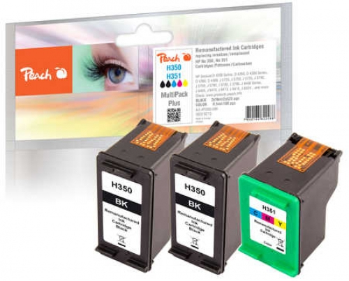 Peach 0F319213 ink cartridge 3 pc(s) Black, Cyan, Magenta, Yellow