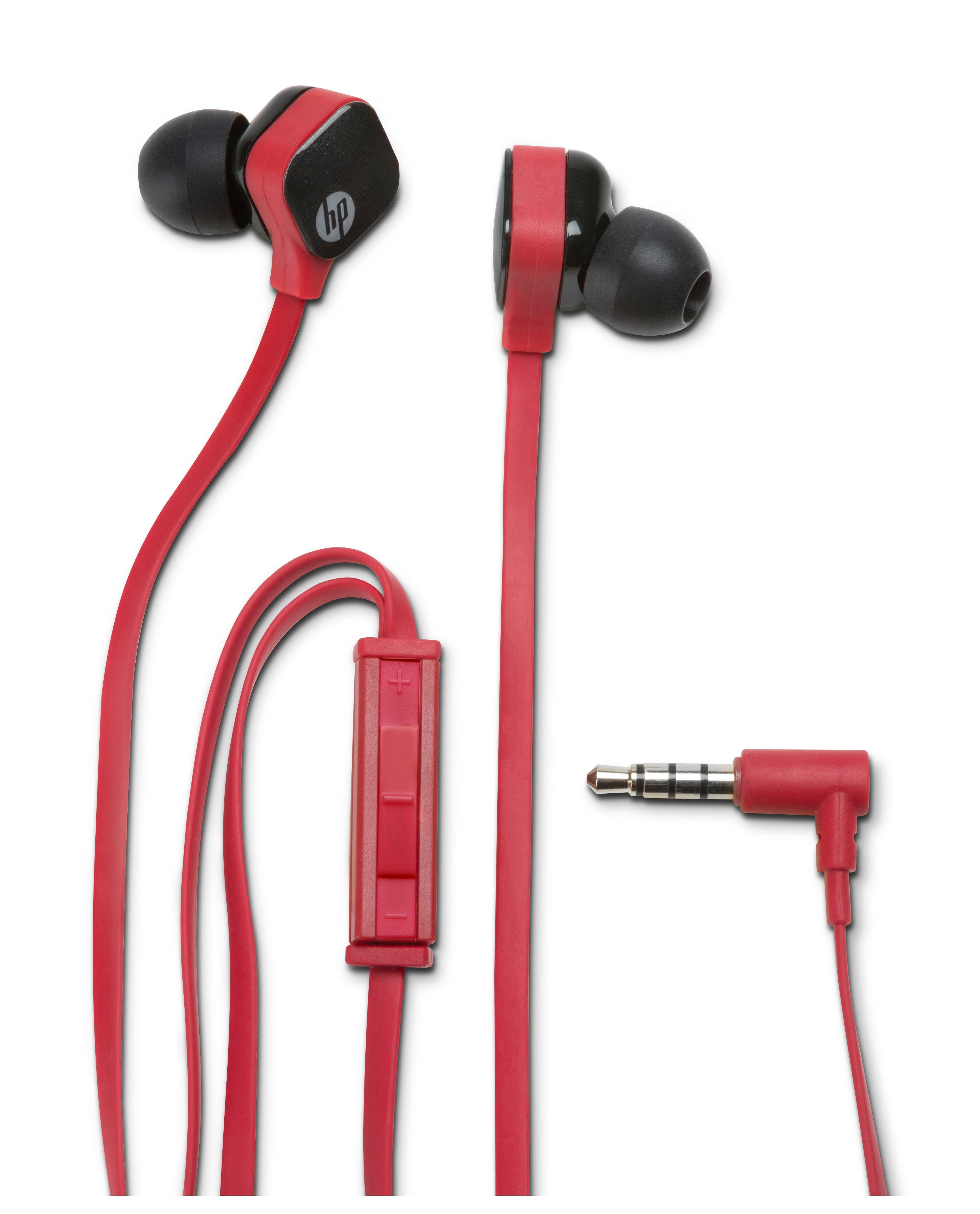 HP H2300 In-Ear Flyer Red Stereo Headset — vue 1 sur 1