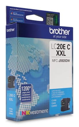 Brother LC20ECS ink cartridge 1 pc(s) Original Extra (Super) High Yield Cyan – image 2