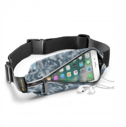 Cellularline WAISTBANDSUMMER2 mobilo telefonu apvalks Jostas ietvars Kamuflāža