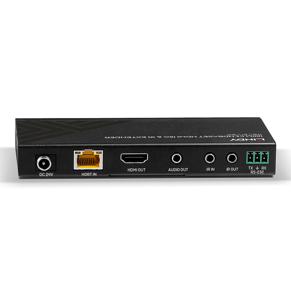 Lindy 100m Cat.6 HDMI 4K60, IR and RS-232 HDBaseT Extender, Receiver – image 4
