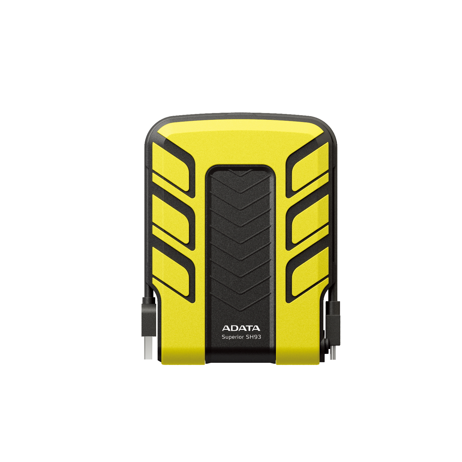 ADATA 640GB SH93 external hard drive 2.5″ USB 2.0 Black, Yellow image 2