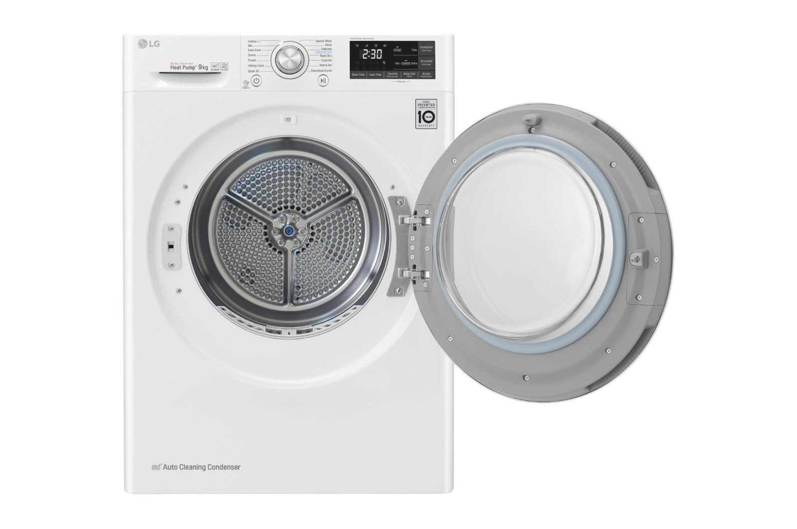 LG RH9052WH tumble dryer Freestanding Front-load White – image 2