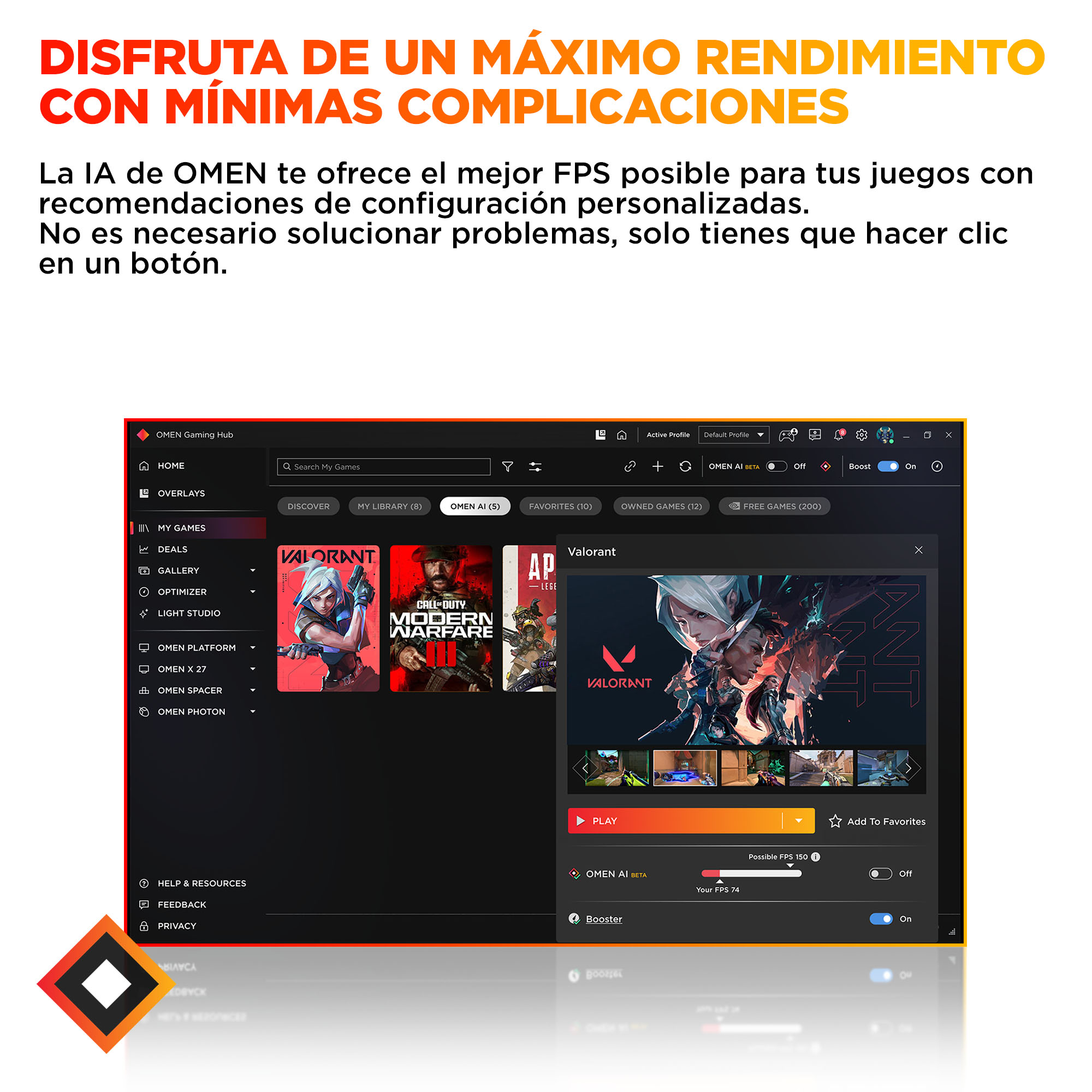 PC gaming OMEN 16L TG03-0047ns - imagen 9