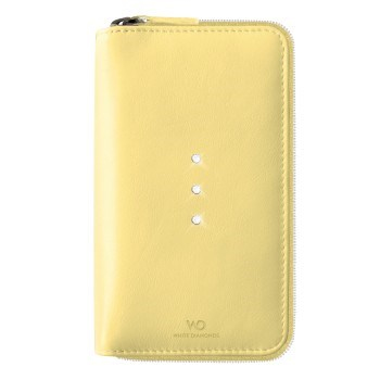 Hama 154820 mobile phone case Purse Yellow