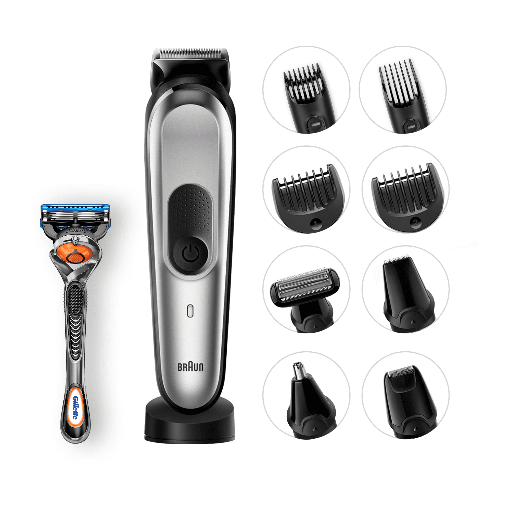 Braun Multigroomer 10-in-1 All-in-one trimmer MGK7021, Beard Trimmer & Hair Clipper, Mini Shaver & Detail Trimmer – image 6