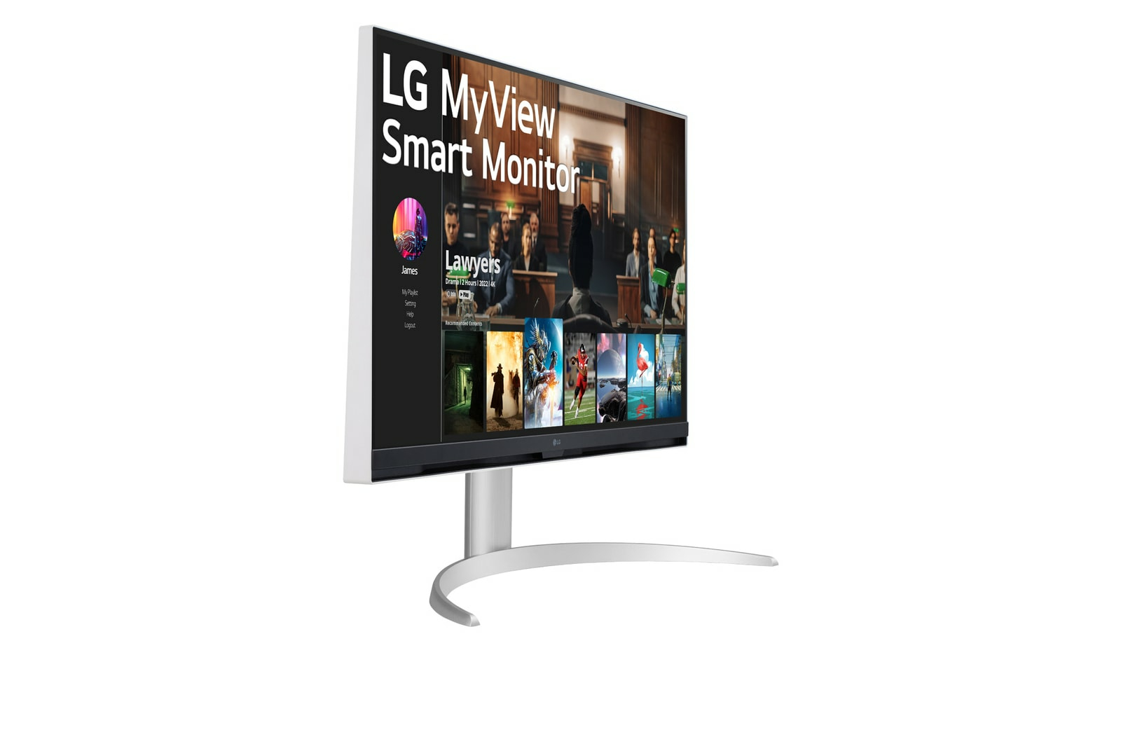LG 32SQ730S-W computer monitor – image 2