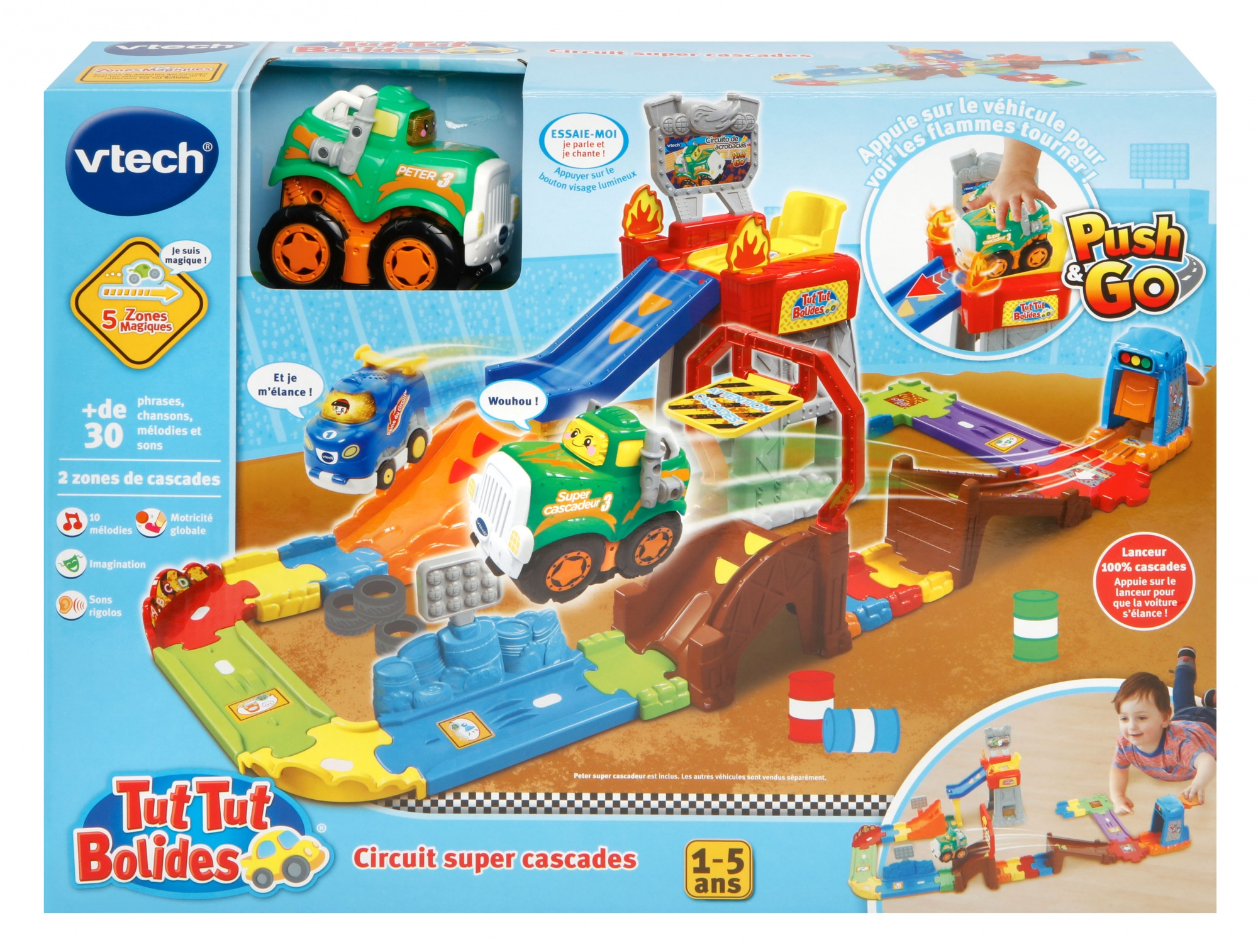 صورة VTech 80-503705 لعبة سيارات متعددة الألوان