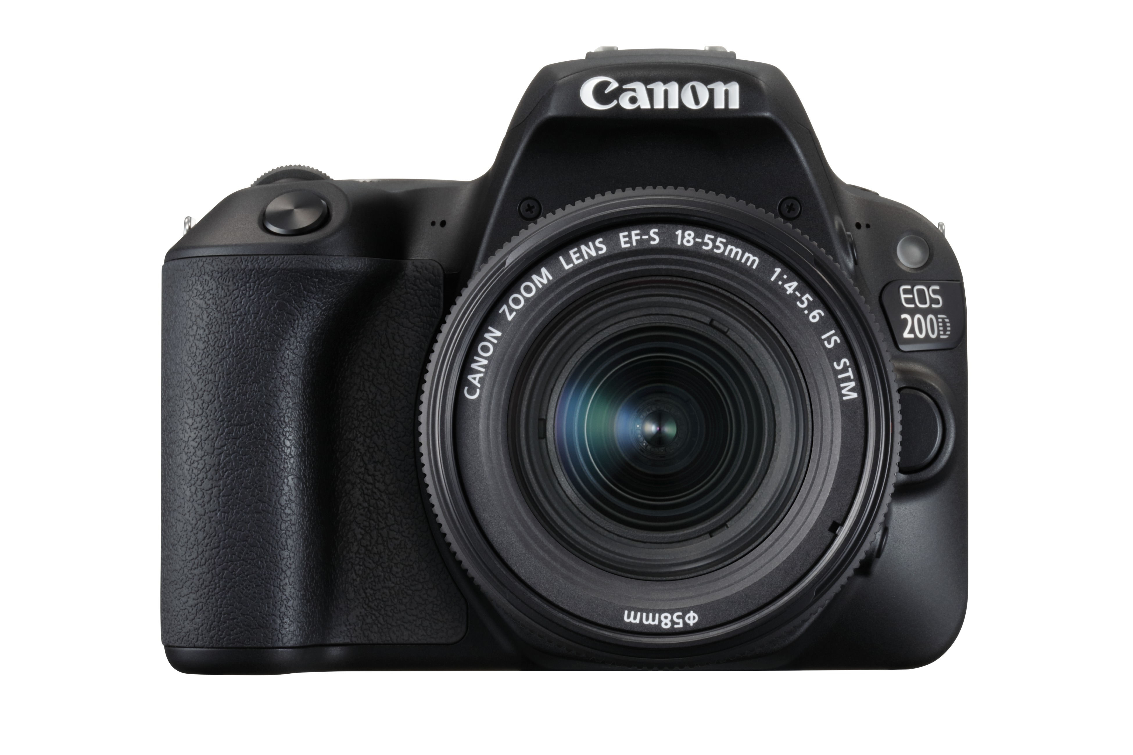 Canon EOS 200D + EF-S 18-55mm 4.0-5.6 IS STM SLR Camera Kit 24.2 MP CMOS 6000 x 4000 pixels Black