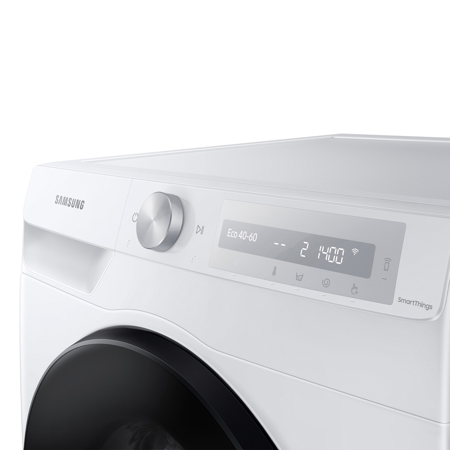 Samsung WD80T634DBH washer dryer Freestanding Front-load White – image 2