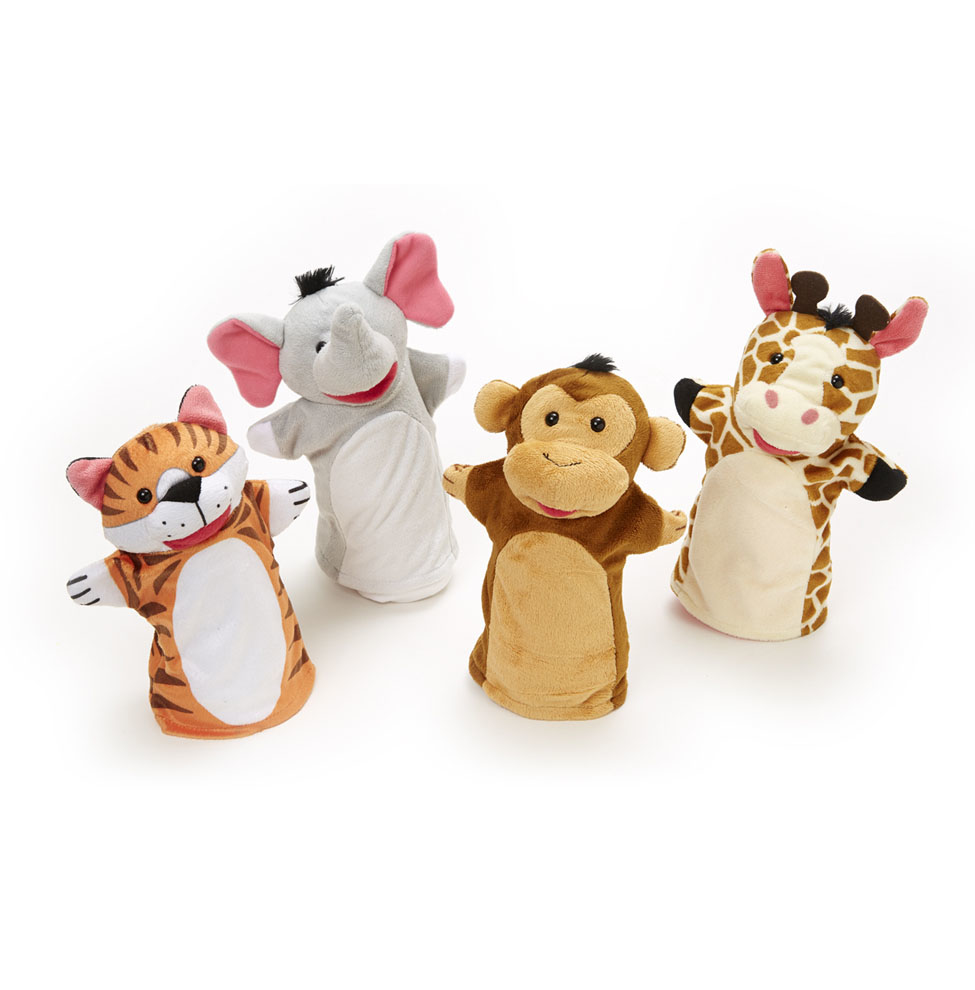 صورة مجموعة دمى حيوانات يدوية Melissa & Doug 9081