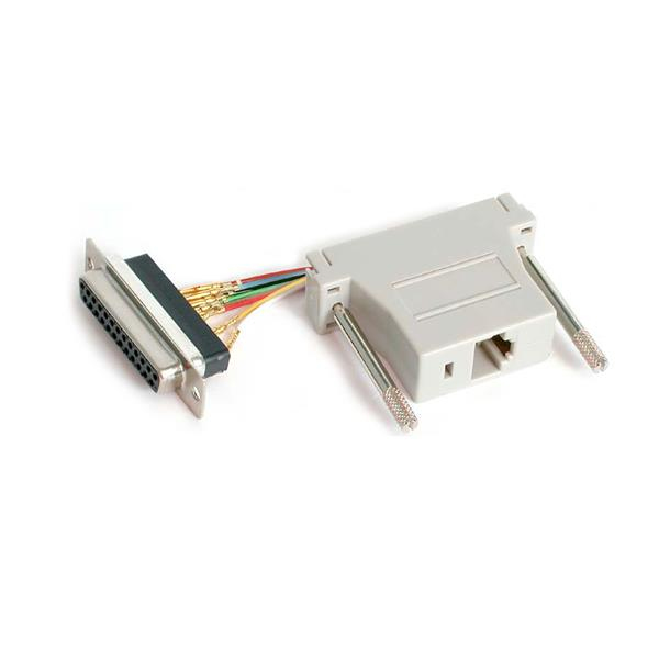 StarTech.com Adapter DB25F to RJ45F