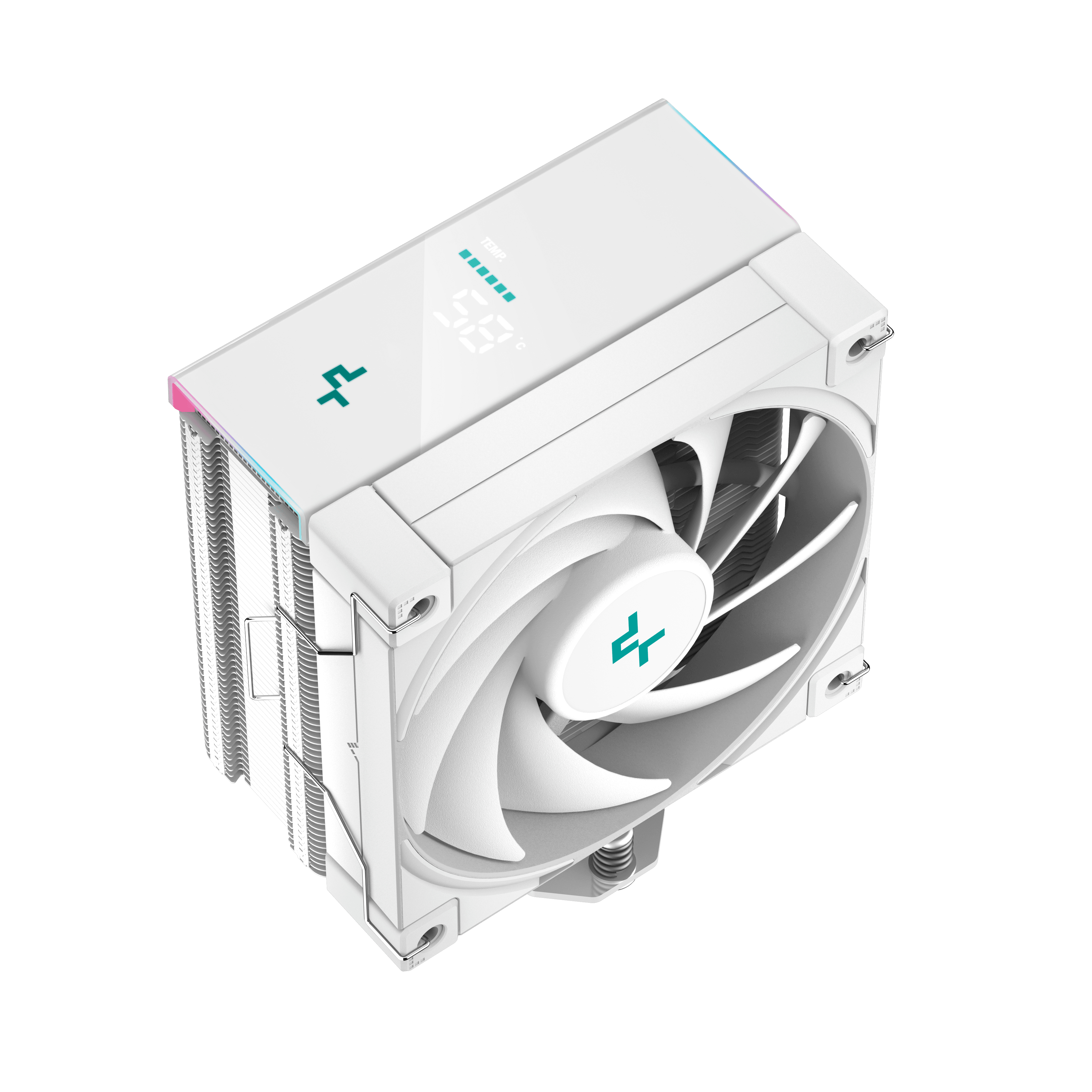 Disipador DeepCool AK400 DIGITAL - 4 Pines - 1850 RPM - Blanco - R-AK400-WHADMN-G Disipador DeepCool AK400 DIGITAL - 4 Pines - 1850 RPM - Blanco - R-AK400-WHADMN-G