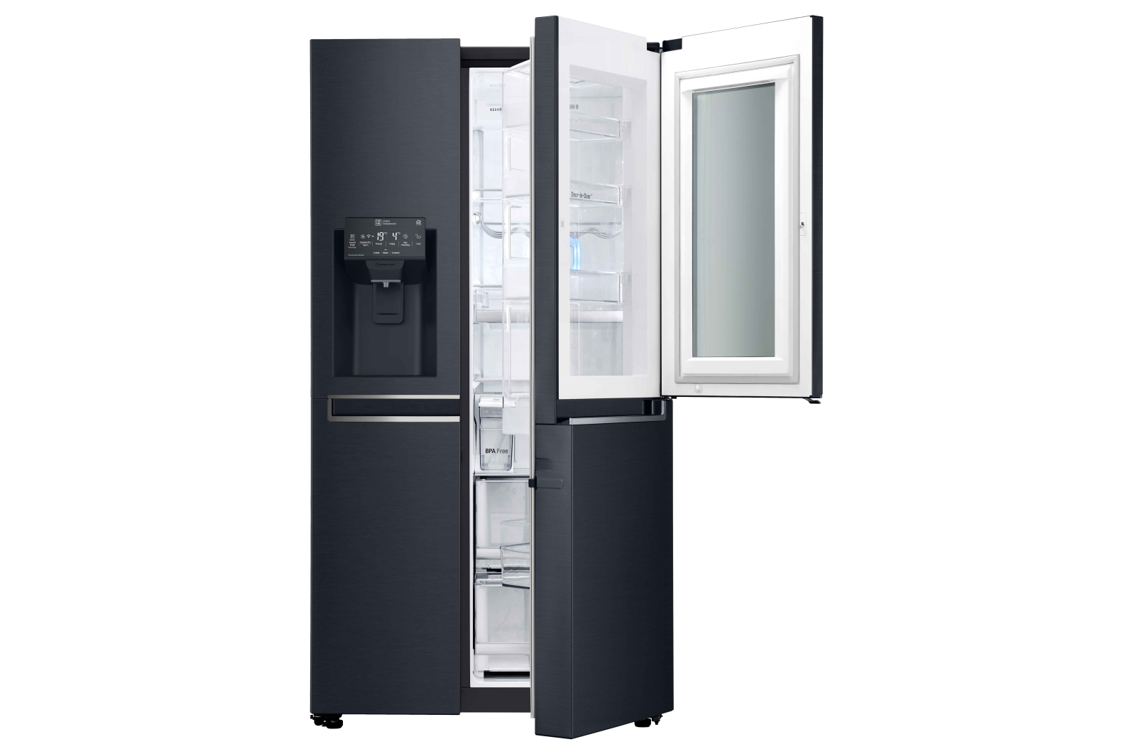 LG GSX961MTAZ side-by-side refrigerator Freestanding – image 5