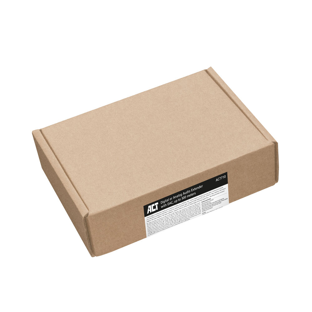 ACT Digital or analog audio extender set over CAT5e/6, with DAC, up to 300 meters – image 9