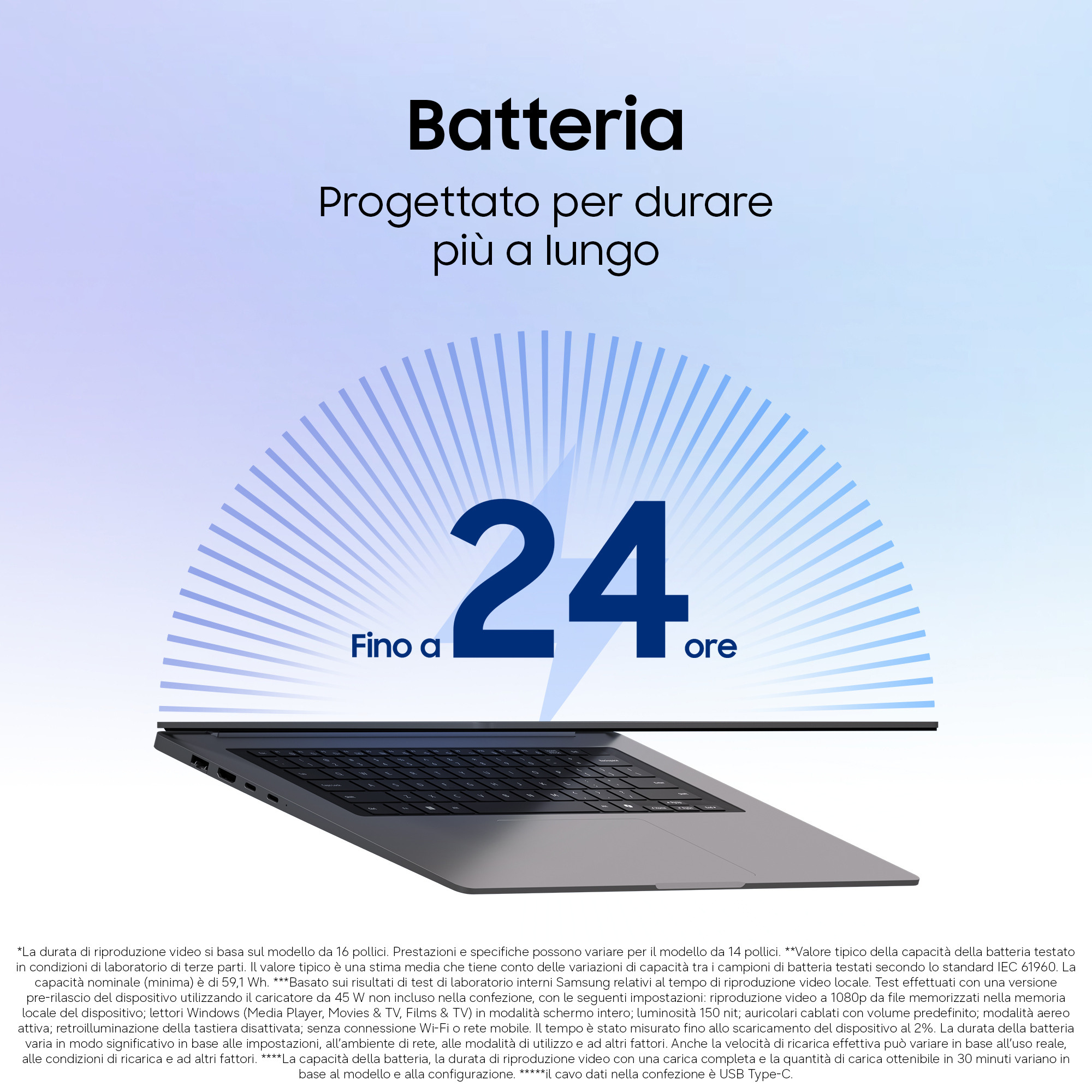 Samsung NP740VJG-KA1IT laptop Copilot+ PC Intel Core Ultra 5 325 – image 3