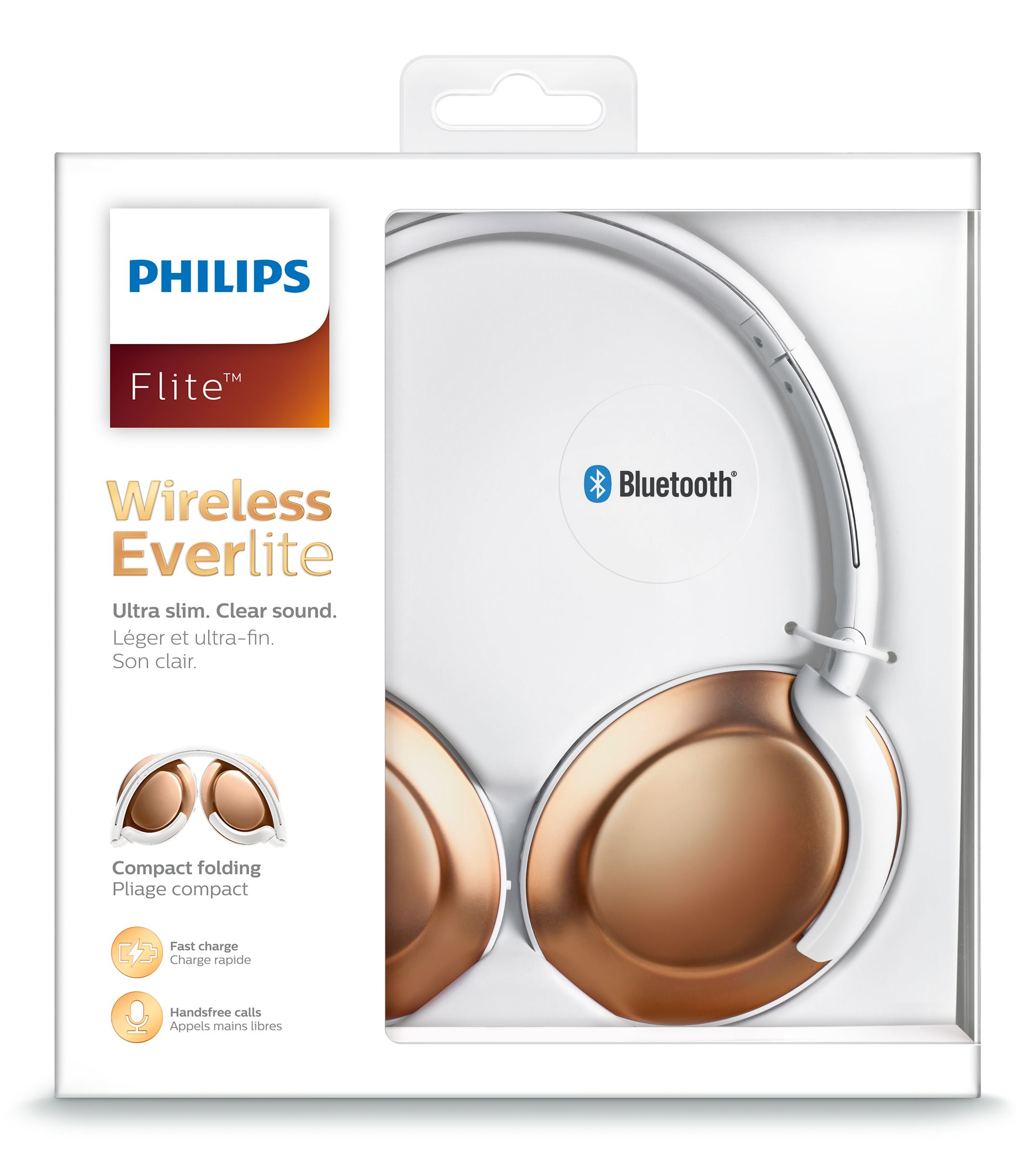 Philips Wireless Bluetooth® headphones SHB4805RG/00 – image 2
