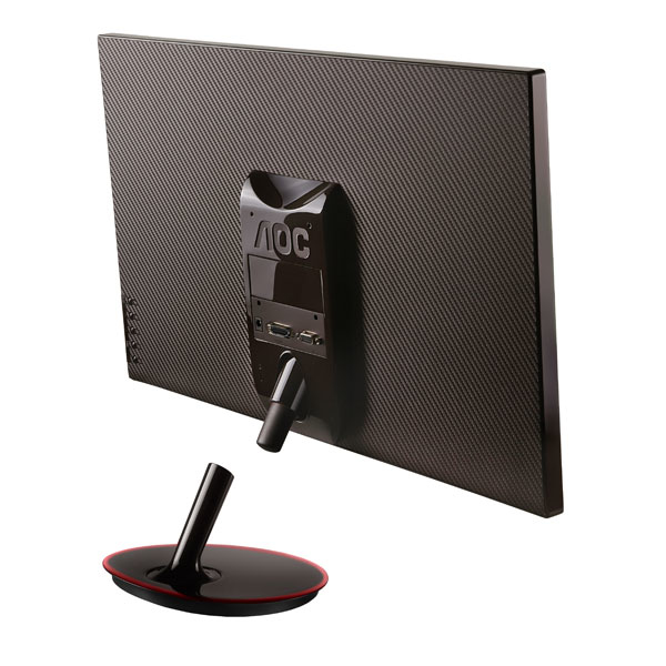 AOC M2461FWH computer monitor 59.9 cm (23.6″) 1920 x 1080 pixels Full HD LED Black, Red image 6