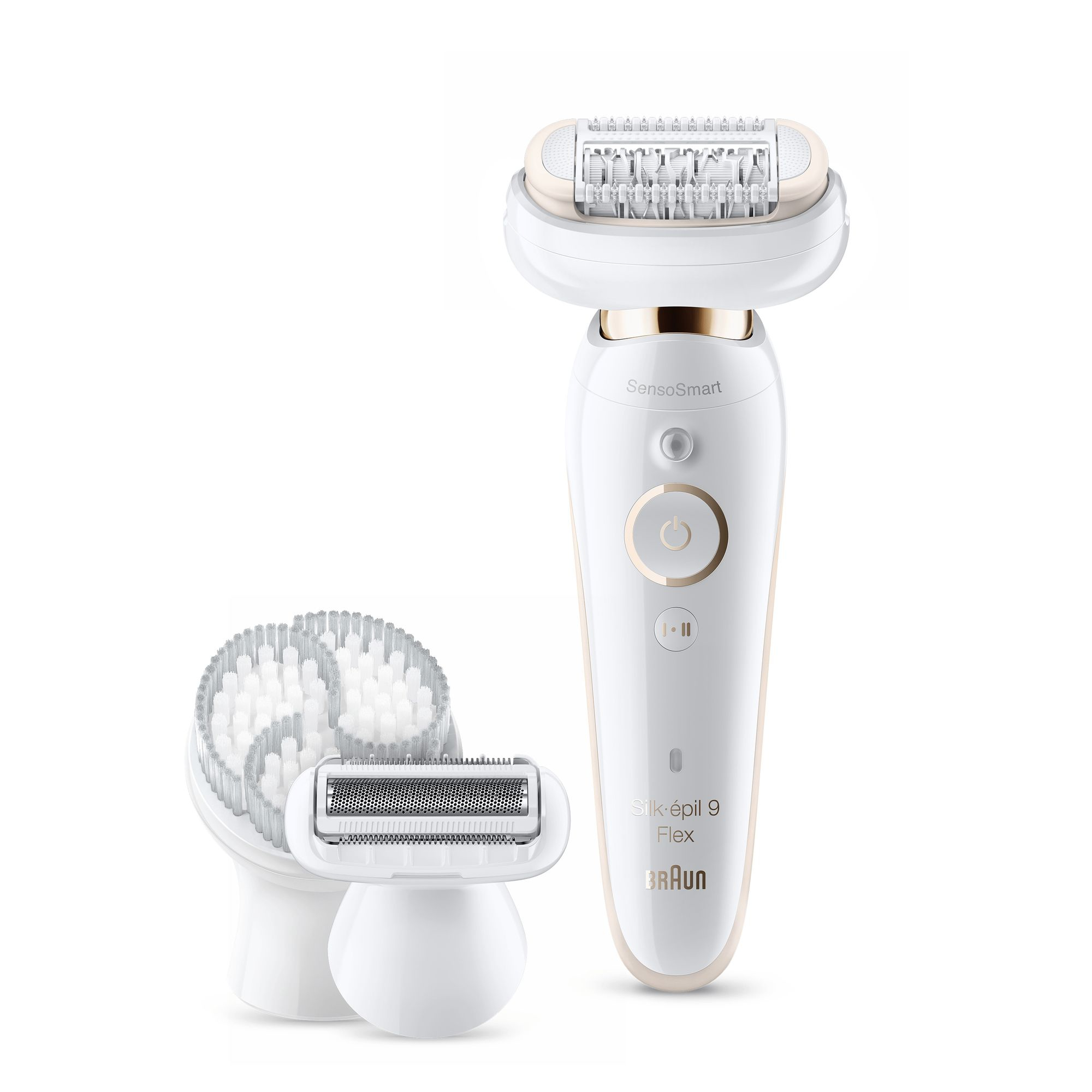 Braun Silk-épil 9 81688639 epilator 40 tweezers White, Gold – image 2