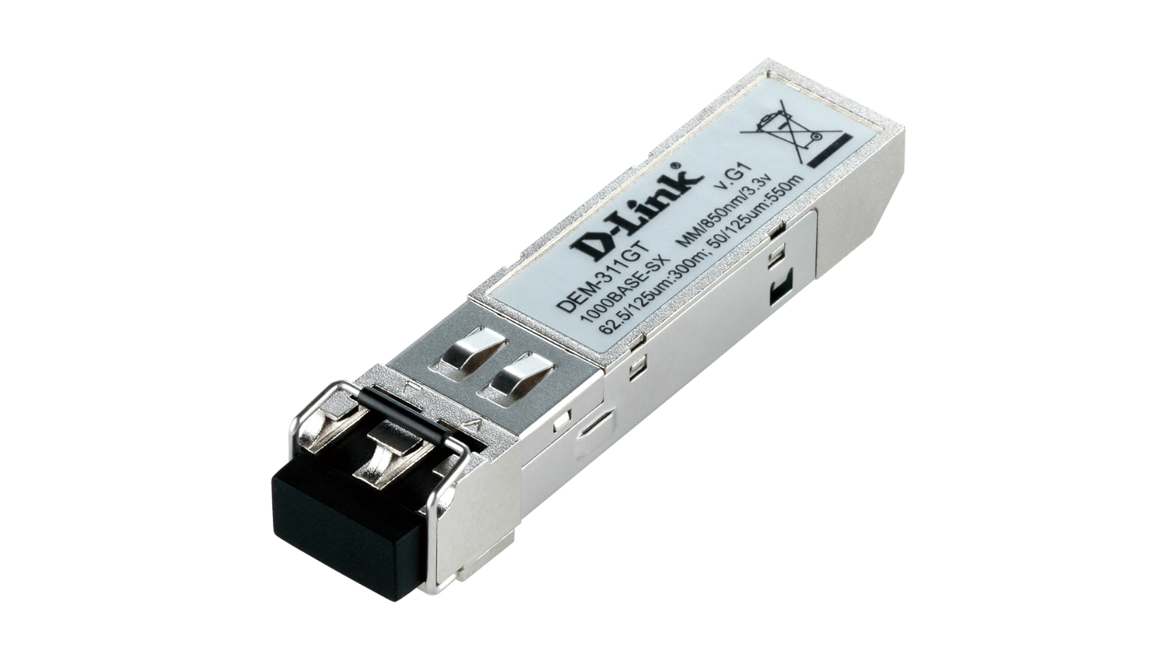 D-Link DEM-311GT lähetin-vastaanotinmoduuli Valokuitu 1000 Mbit/s SFP 850 nm
