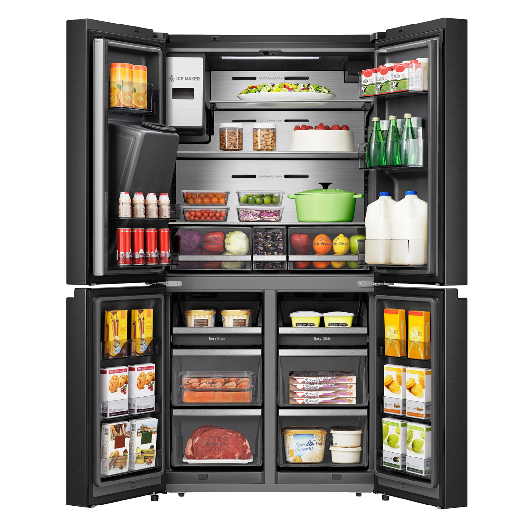 Hisense H750FSB-IDS side-by-side refrigerator Freestanding Black – image 2