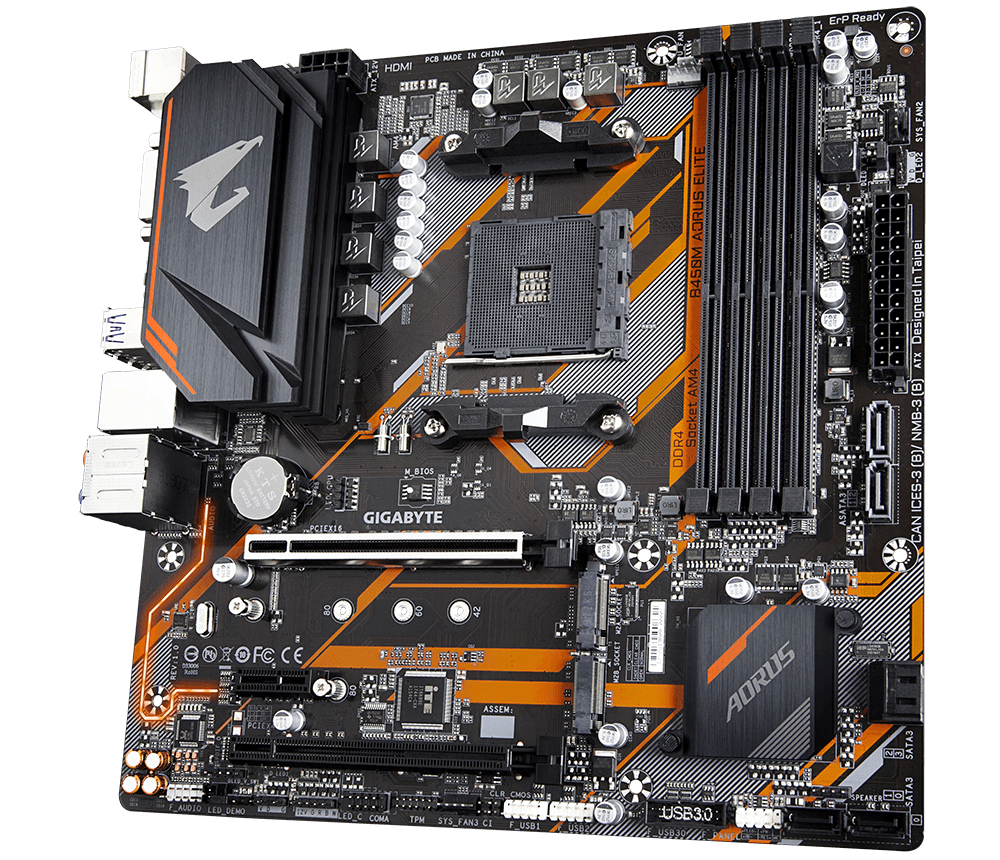 GIGABYTE B450M AORUS ELITE – image 4