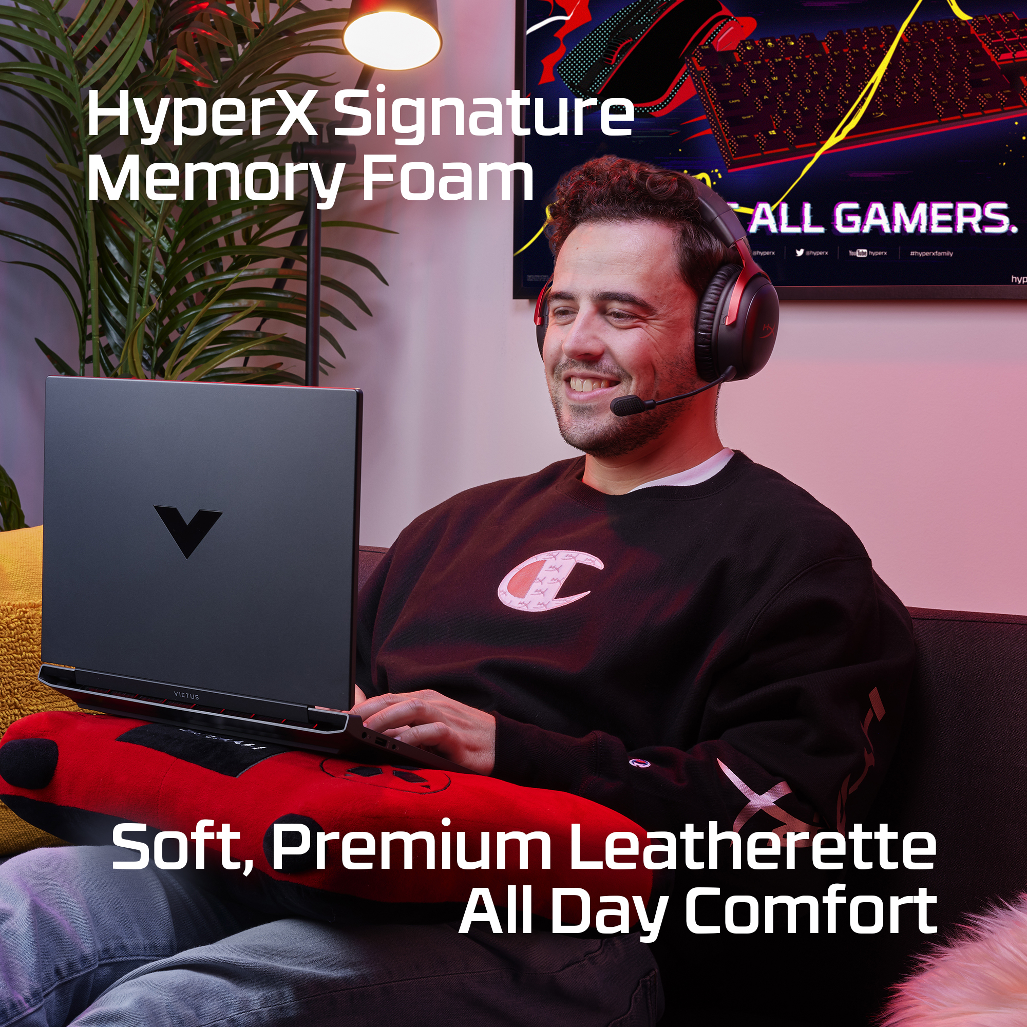 HyperX Cloud III Wireless BLK/RED GAM HEADSET – image 8