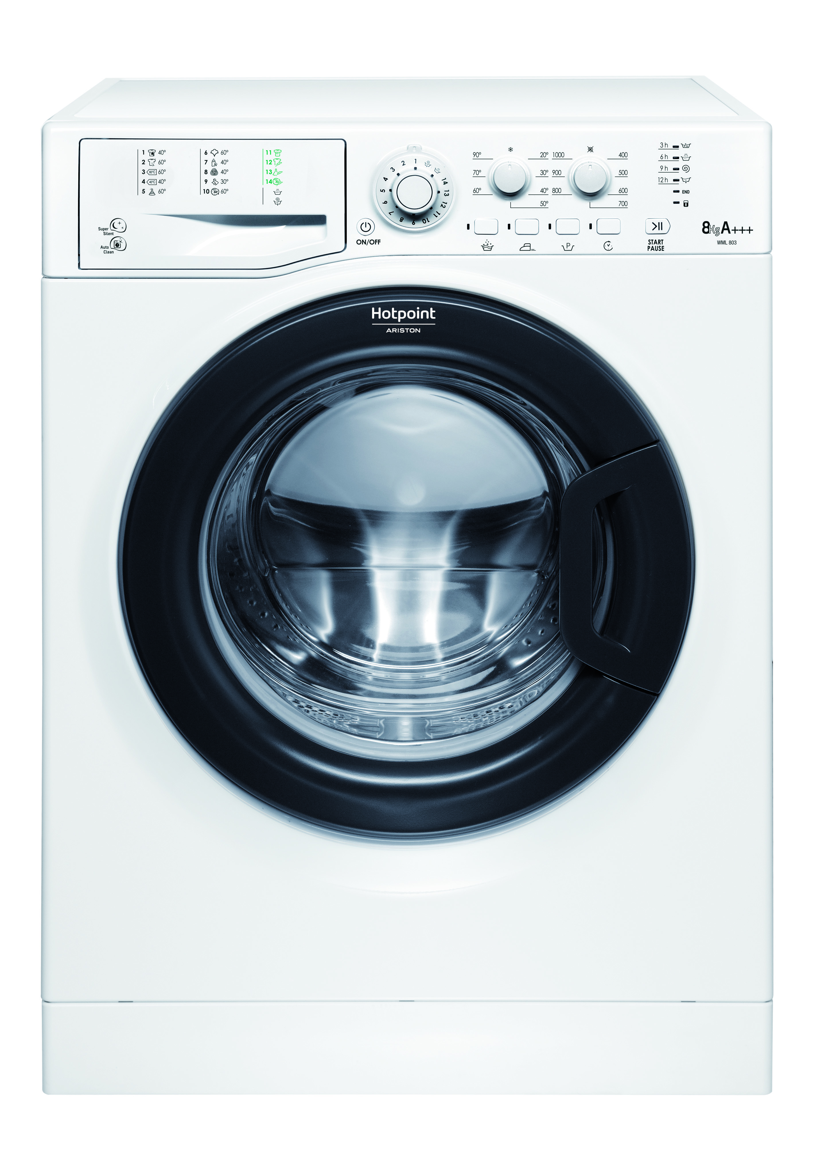 Hotpoint WML 803 B EU.M — vue 1 sur 1