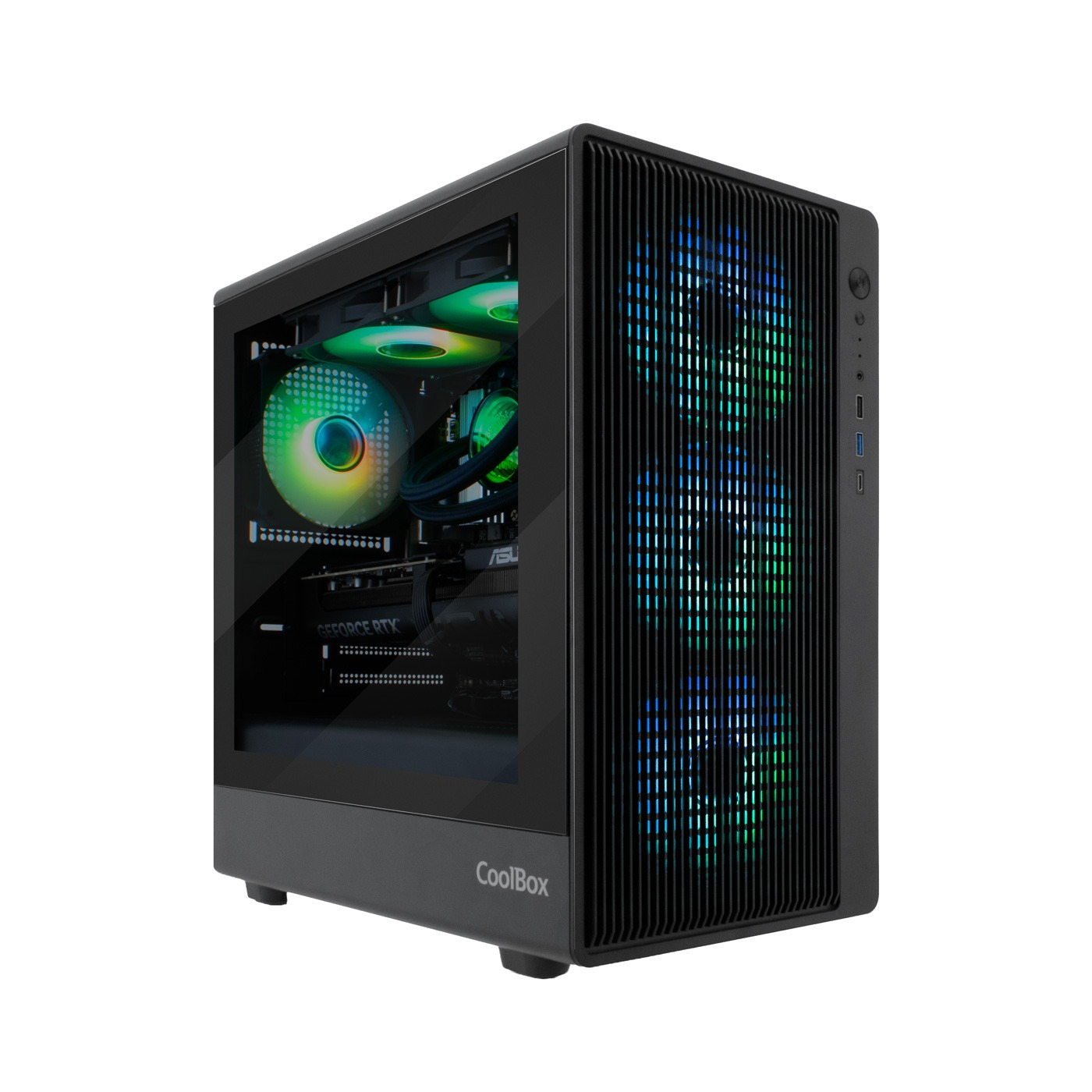 CoolBox COO-CHA-GM350-0 computer case Black – image 2