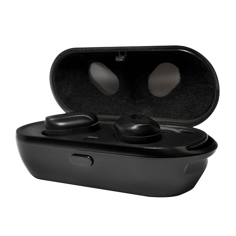LogiLink BT0044 headphones/headset Wireless In-ear Calls/Music Bluetooth Black image 2