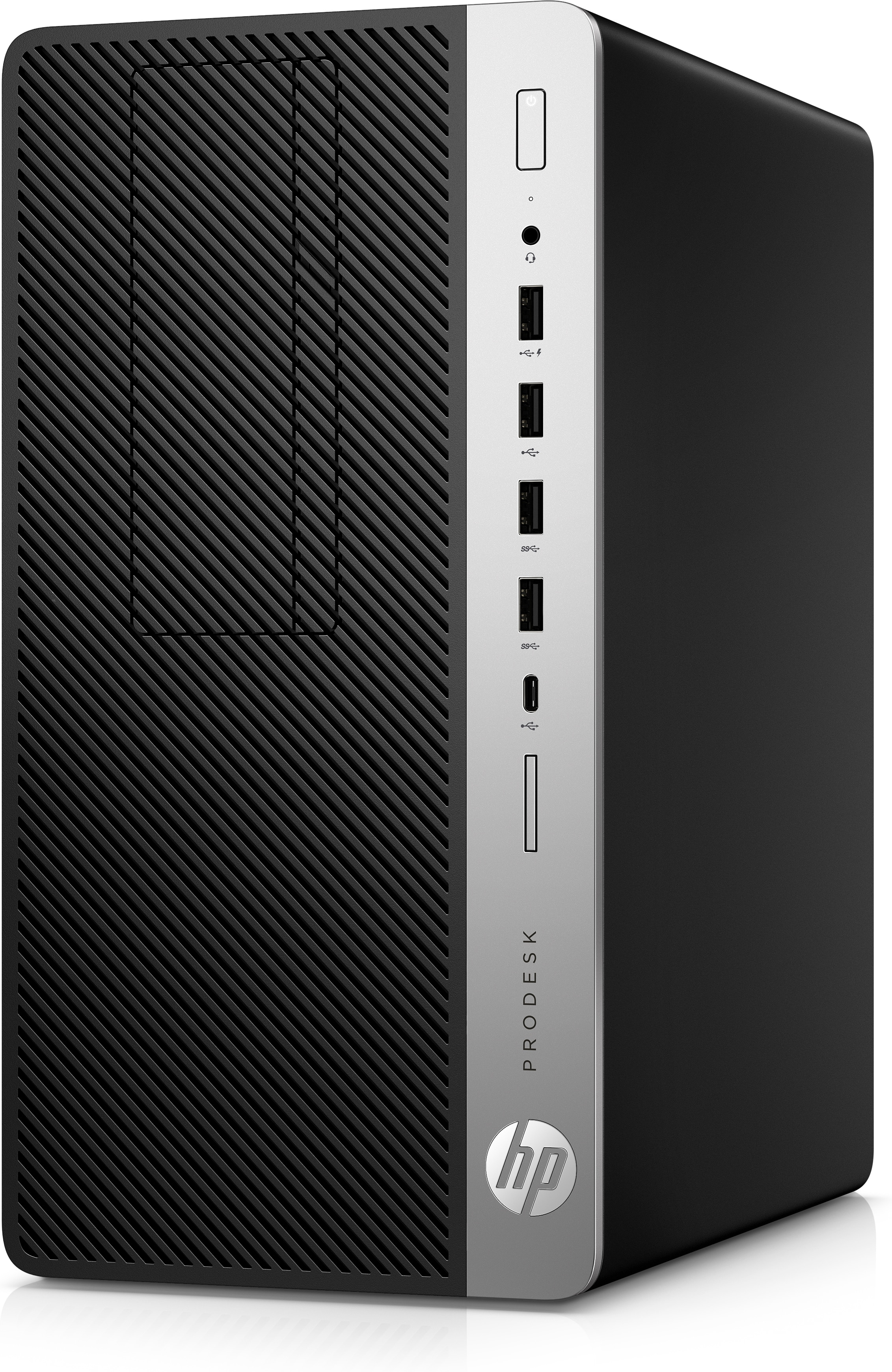 HP ProDesk 600 G4 + EliteDisplay S14 Intel® Core™ i5 i5-8500 8 GB DDR4-SDRAM 1 TB HDD Windows 10 Pro Micro Tower PC Black, Silver image 3