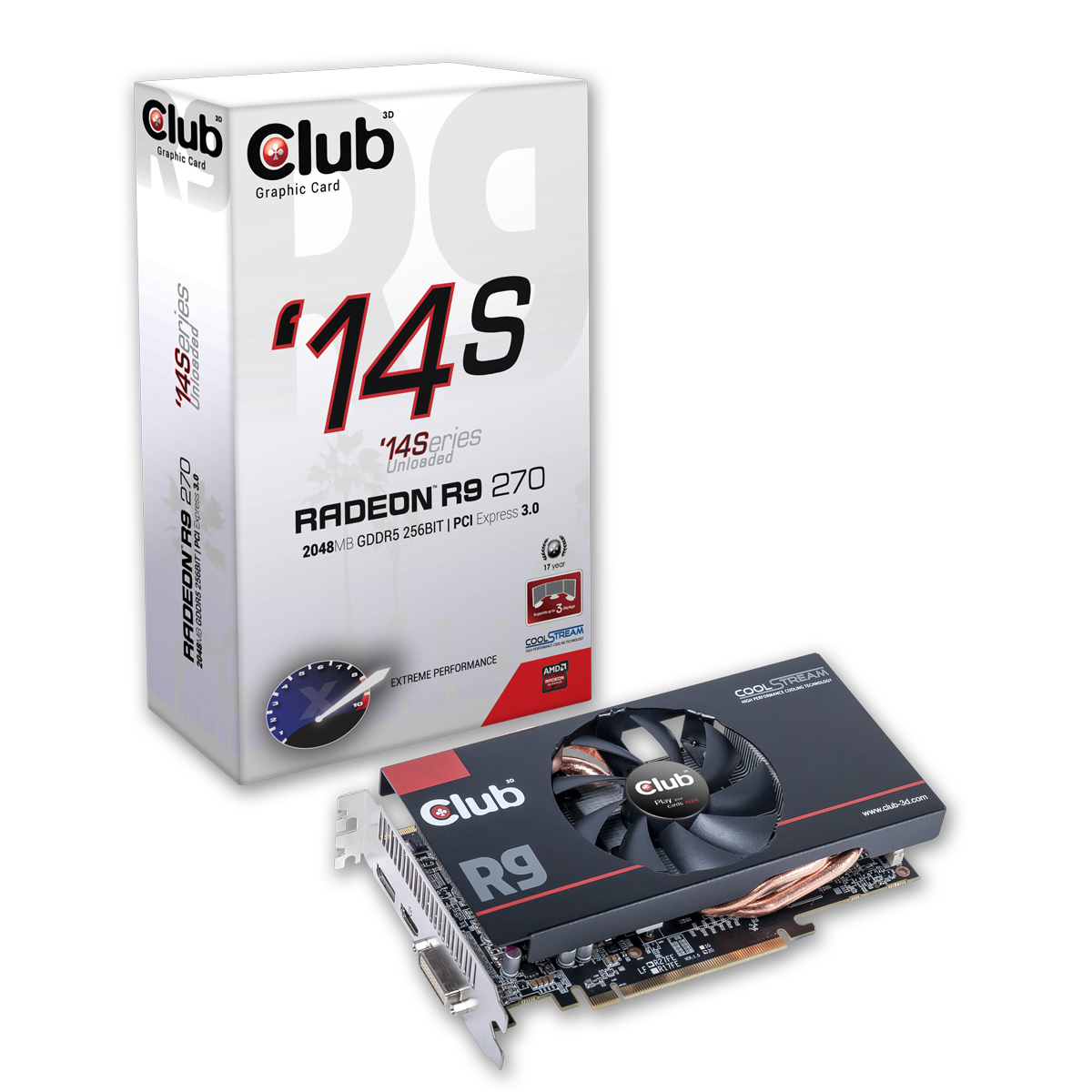 CLUB3D Radeon R9 270 '14 Series