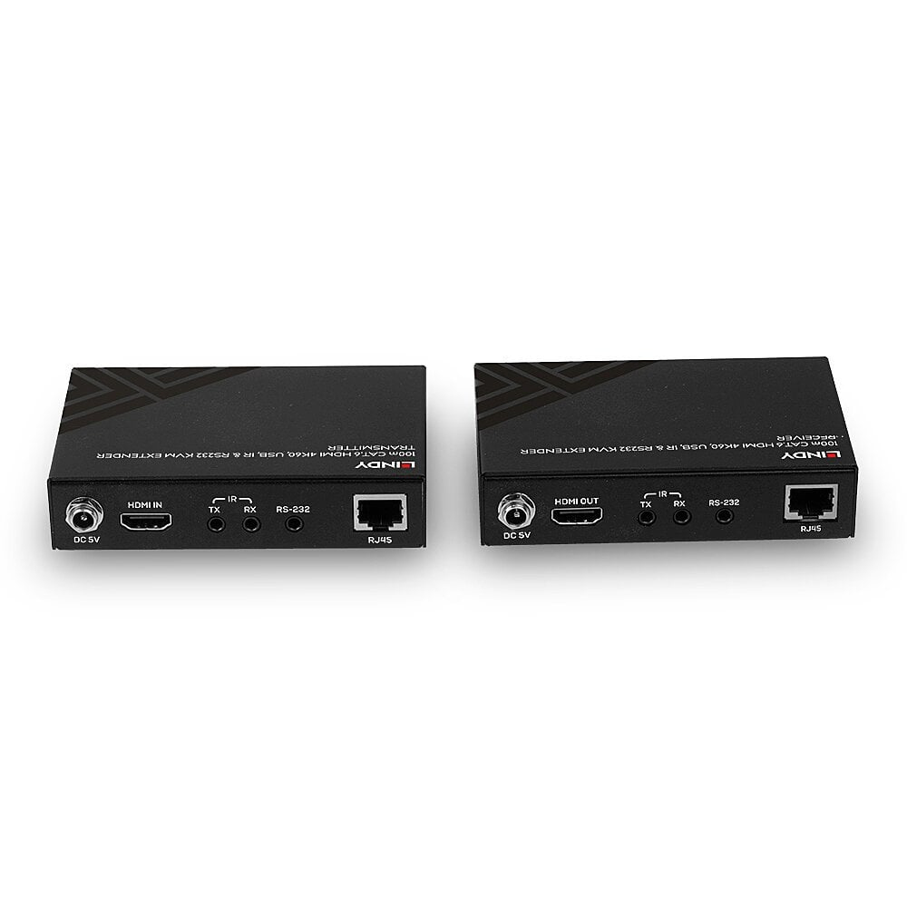 Lindy 100m Cat.6 HDMI 4K60, USB and RS232 KVM Extender – image 4