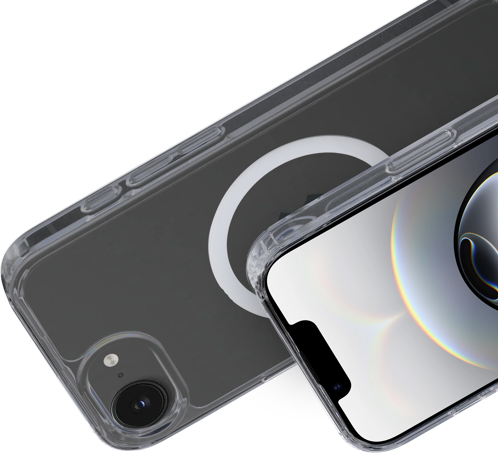 Mobiparts Hardcover Apple iPhone 16e Clear (Magsafe Compatible) – image 2