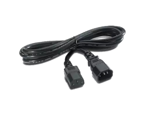 Lenovo - Power extension cable - power IEC 60320 C13 to IEC 60320 C14 - AC 100-250 V - 13 A - 2.8 m - for ThinkSystem DE4000H Hybrid, SD630 V2, SR630 V2, SR650 V2, ST650 V2