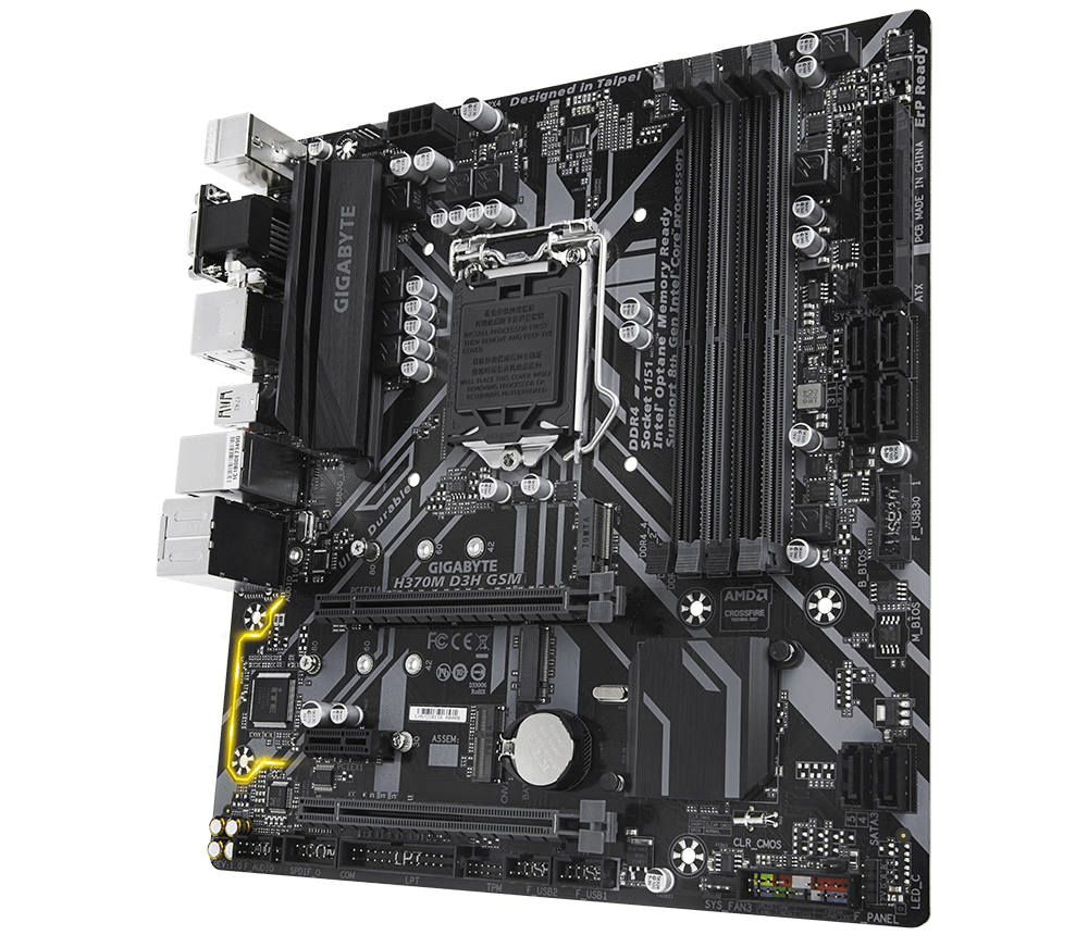 GIGABYTE H370M D3H GSM – image 4