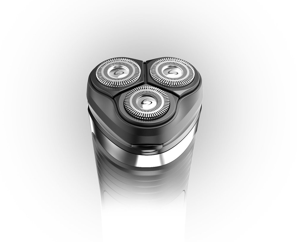 GA.MA GSH895 Rotation shaver Black, Chrome – image 3