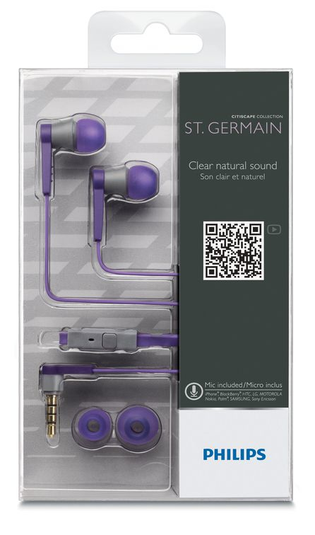 Philips SHE5105PP/28 headphones/headset In-ear Purple – image 3
