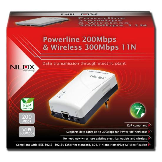 Nilox POWERLINE WIRELESS 200 MBPS – image 2