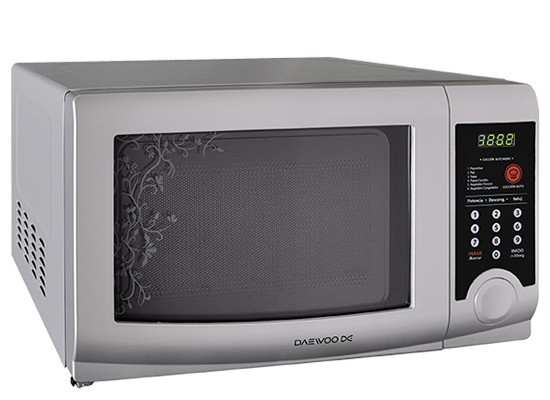 Daewoo KOR-6LZSA microwave Silver Countertop – image 3