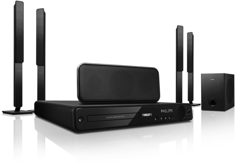 Philips HTS3373/93 home cinema system 5.1 channels