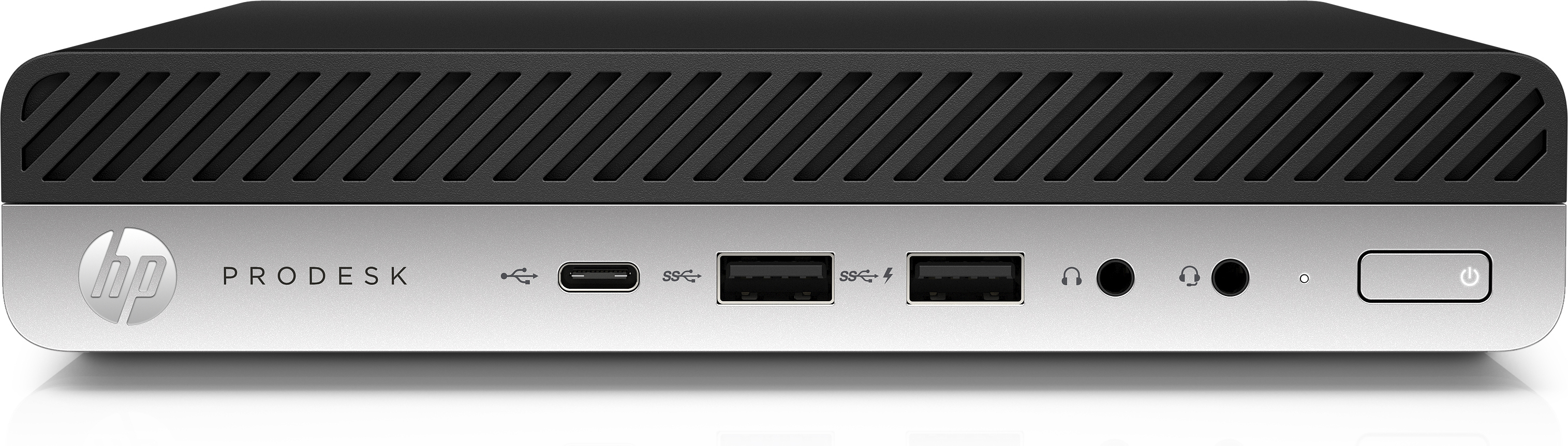 HP ProDesk 600 G3 + EliteDisplay E243i Intel® Core™ i7 i7-7700T 8 GB DDR4-SDRAM 256 GB SSD Windows 10 Pro Mini PC Black, Silver image 2