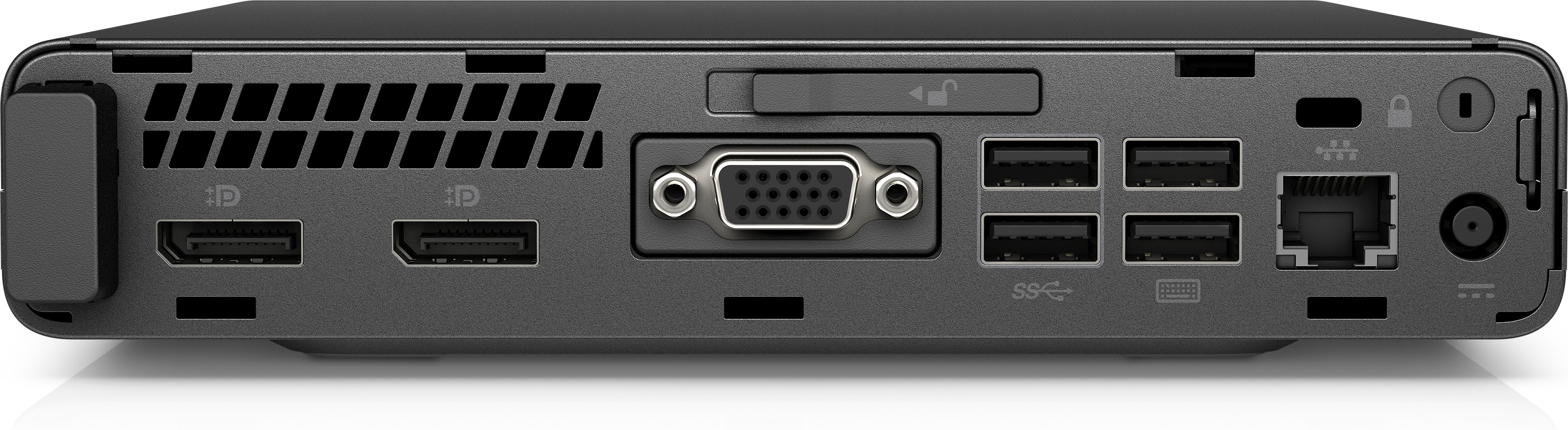 HP ProDesk 600 G3 + EliteDisplay E243i Intel® Core™ i7 i7-7700T 8 GB DDR4-SDRAM 256 GB SSD Windows 10 Pro Mini PC Black, Silver image 5