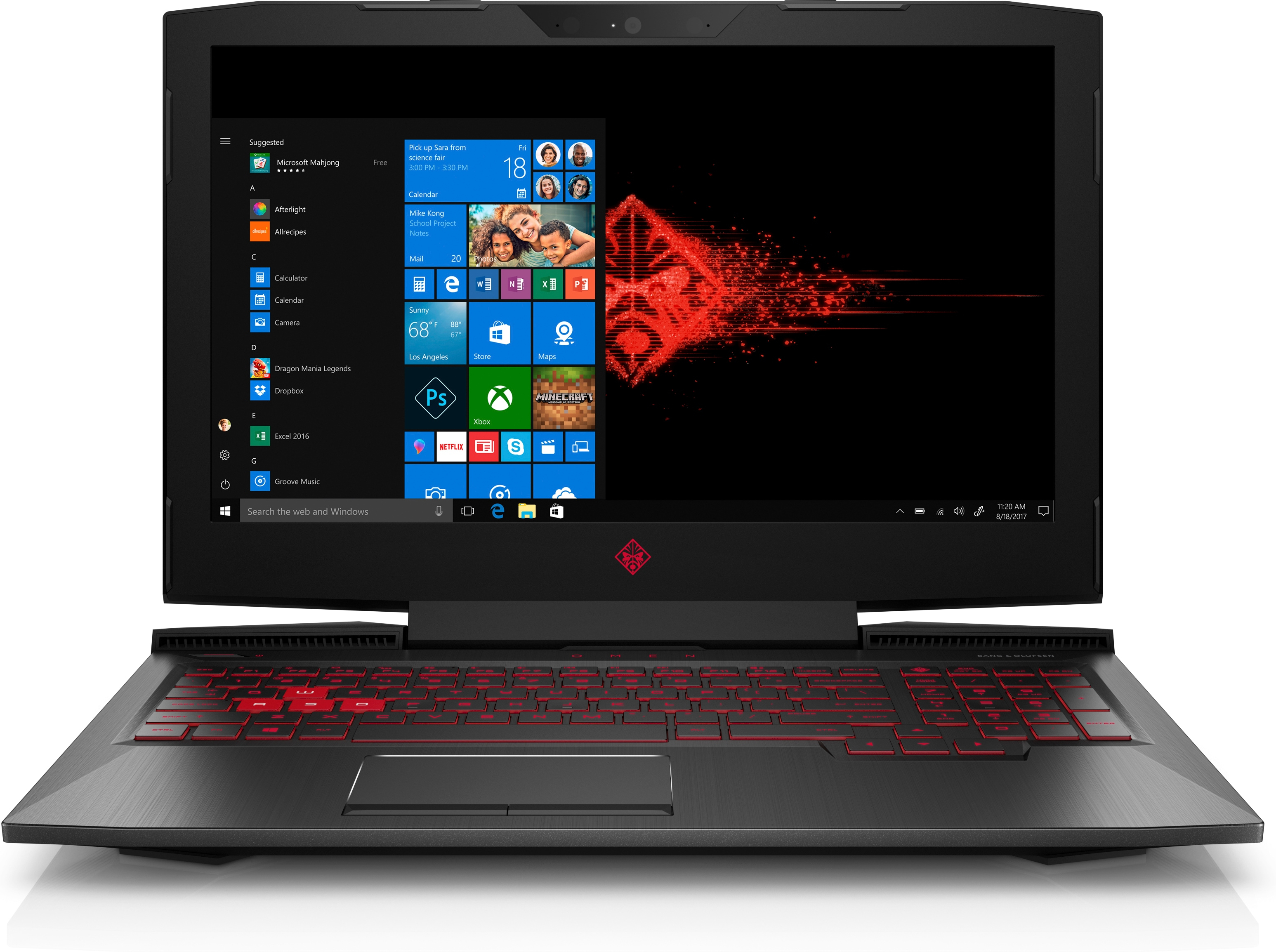 Product data HP OMEN 15-ce019dx Intel® Core™ i7 i7-7700HQ Laptop 