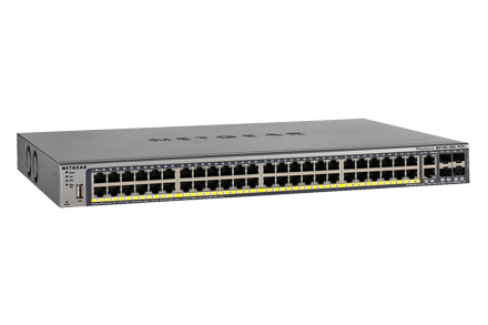 NETGEAR M4100-50G-POE+ Managed L2+ Gigabit Ethernet (10/100/1000) Power over Ethernet (PoE) Grey