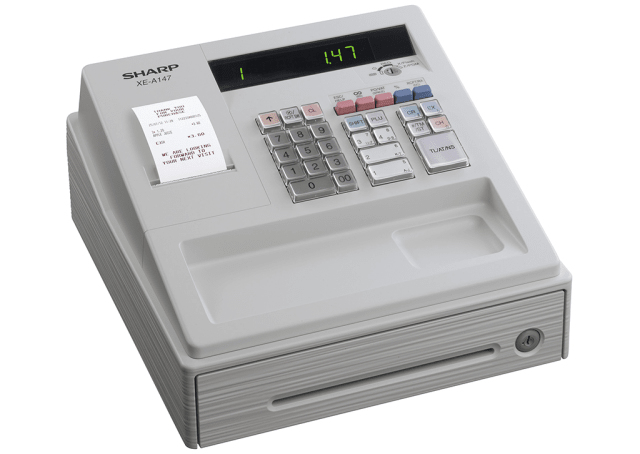صورة Sharp XEA147WH مسجل نقدي بنقل حراري