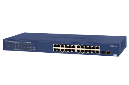 NETGEAR GS724TP Managed L2/L3/L4 Gigabit Ethernet (10/100/1000) Power over Ethernet (PoE) Blue
