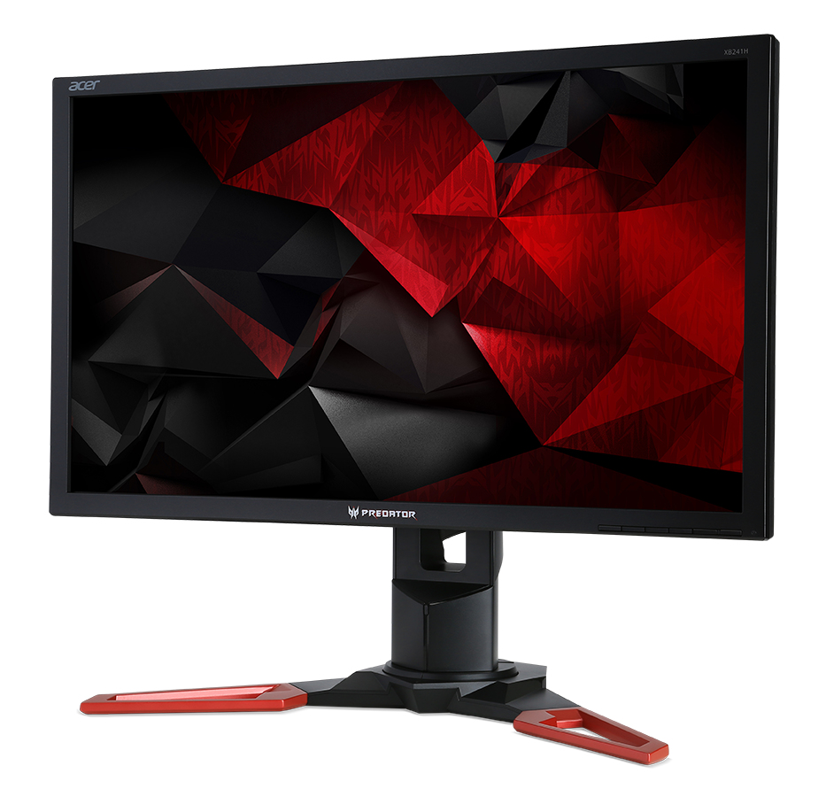 Acer Predator XB241H computer monitor 61 cm (24″) 1920 x 1080 pixels Full HD LED Black image 3