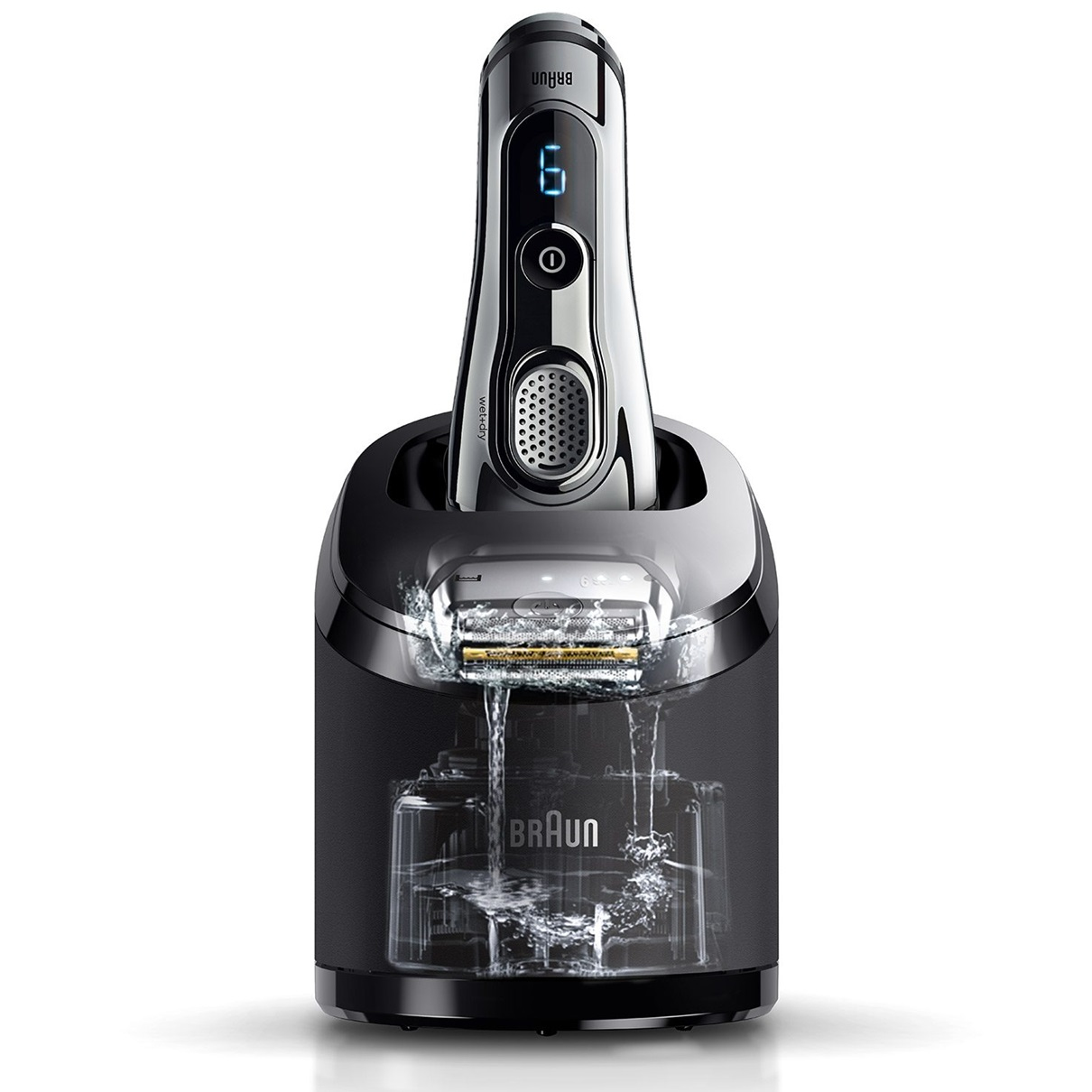 Braun 9297cc Foil shaver Silver – image 3