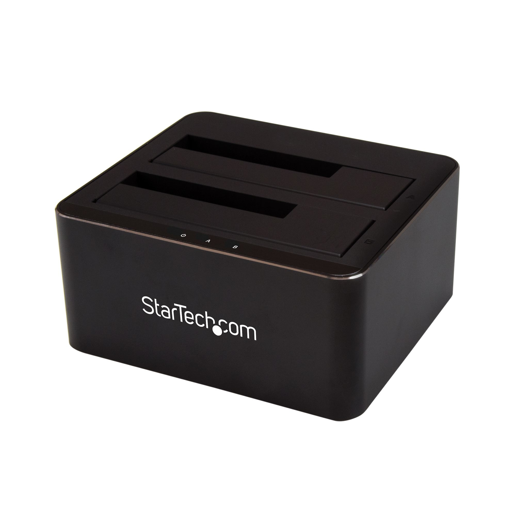 StarTech.com Dual Bay SATA HDD dockningsstation för 2 x 2,5 / 3,5' SATA SSD / HDD - USB 3.0
